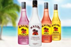 С чем пьют Малибу — сочетания и рецепты коктейлей на ромовом ликере
